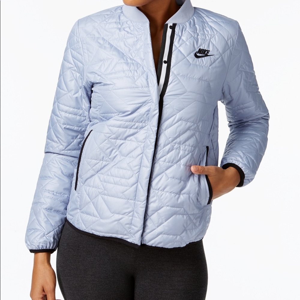 Nike quilted light jacket size S
